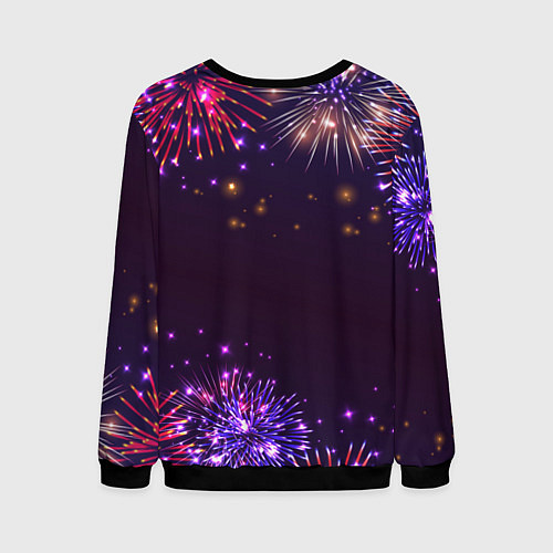 Мужской свитшот Праздничный OneRepublic / 3D-Черный – фото 2