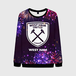 Мужской свитшот Праздничный West Ham