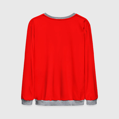 Мужской свитшот Дональ Дак в цилиндре / 3D-Меланж – фото 2