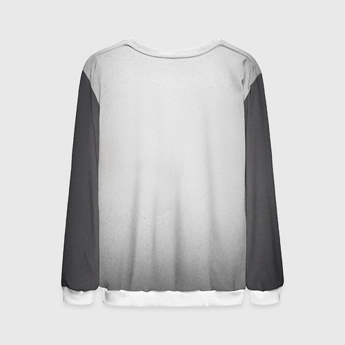 Мужской свитшот Дольки банана / 3D-Белый – фото 2