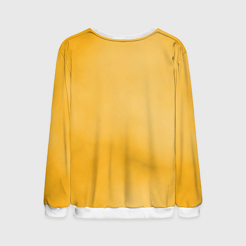 Мужской свитшот Пуффендуй Хогвартс / 3D-Белый – фото 2