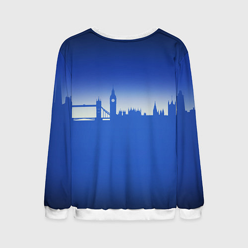 Мужской свитшот Приключения Паддингтона / 3D-Белый – фото 2