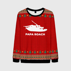 Мужской свитшот Papa Roach new year