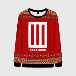 Свитшот мужской Paramore new year, цвет: 3D-черный