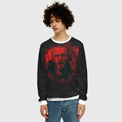 Свитшот мужской Jesse Pinkman, цвет: 3D-белый — фото 2