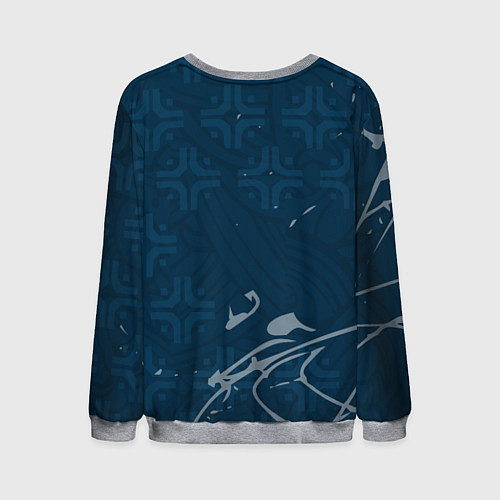 Мужской свитшот Venom Marvel / 3D-Меланж – фото 2