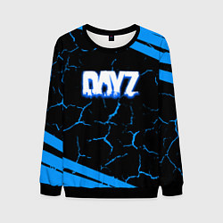 Свитшот мужской Dayz полосы трещины лого, цвет: 3D-черный