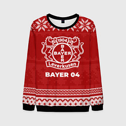 Мужской свитшот Новогодний Bayer 04