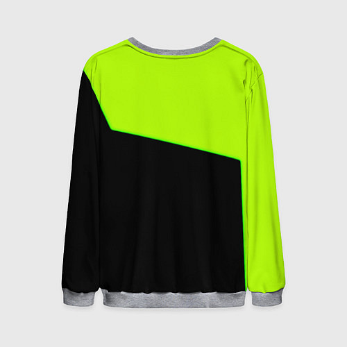 Мужской свитшот New world geomerty / 3D-Меланж – фото 2