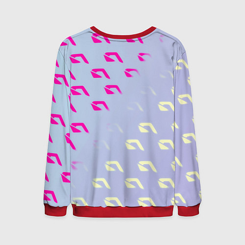 Мужской свитшот Starfield x nfs / 3D-Красный – фото 2