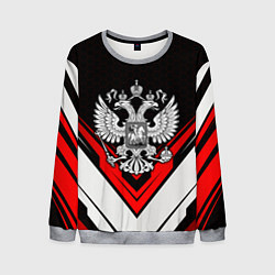 Мужской свитшот Герб России - униформа
