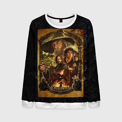 Мужской свитшот The lord of the rings - the fellowship of the ring