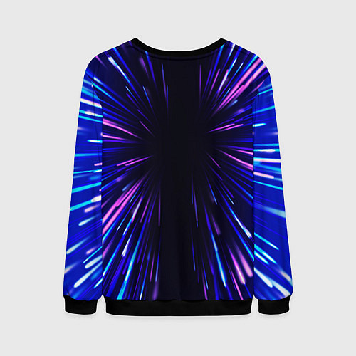 Мужской свитшот Nickelback neon energy / 3D-Черный – фото 2