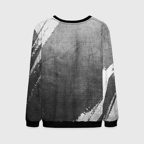 Мужской свитшот Hunter x Hunter - grey gradient / 3D-Черный – фото 2