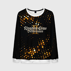 Мужской свитшот Kingdom Come Deliverance 2 золотые блестки