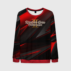 Мужской свитшот Kingdom Come Deliverance 2 red black