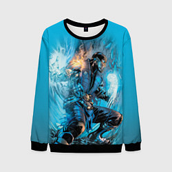 Свитшот мужской Mortal Kombat - Sub-Zero, цвет: 3D-черный