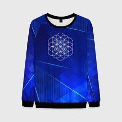 Мужской свитшот Coldplay blue poly
