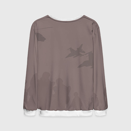 Мужской свитшот Лавры / 3D-Белый – фото 2