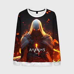 Мужской свитшот Assassins Creed fire