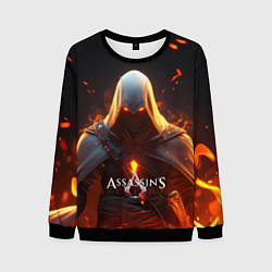 Мужской свитшот Assassins Creed fire