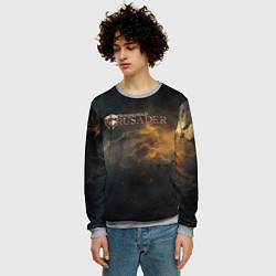 Свитшот мужской Stronghold сrusader гроза крестоносцев, цвет: 3D-меланж — фото 2