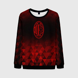 Мужской свитшот AC Milan red poly