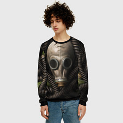 Свитшот мужской Авто рожденные в СССР, цвет: 3D-черный — фото 2