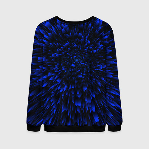 Мужской свитшот Beastars blue energy / 3D-Черный – фото 2