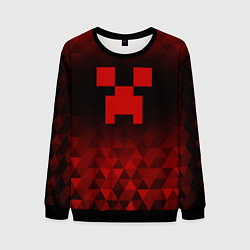 Мужской свитшот Minecraft red poly