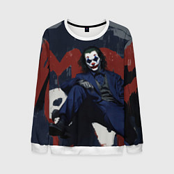 Мужской свитшот Джокер в синем костюме