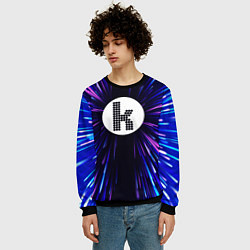 Свитшот мужской The Killers neon energy, цвет: 3D-черный — фото 2