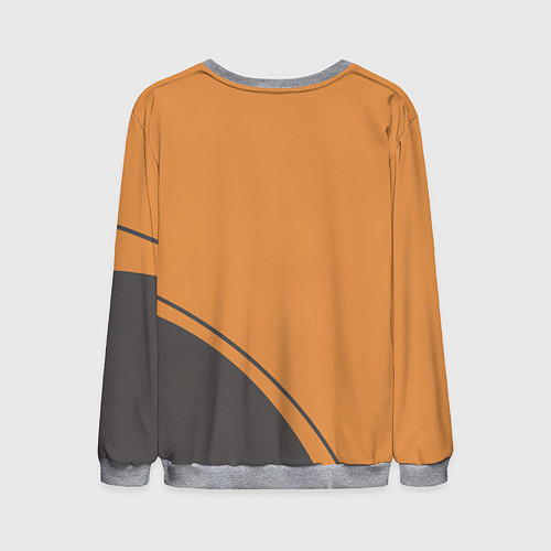 Мужской свитшот Пять спортивных кроликов / 3D-Меланж – фото 2