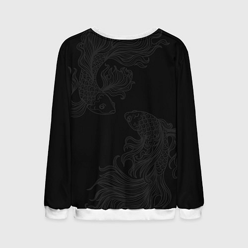 Мужской свитшот Моя геройская академия - Даби / 3D-Белый – фото 2