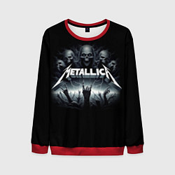 Мужской свитшот Metallica thrash metal - gesture