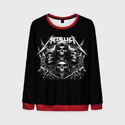 Мужской свитшот Metallica - four skulls