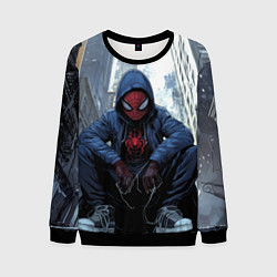 Мужской свитшот Человек-паук в кедах