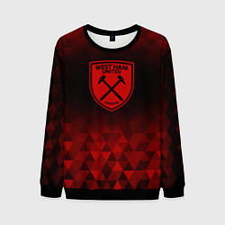 Мужской свитшот West Ham red poly