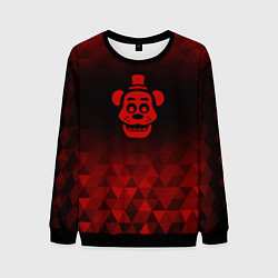 Мужской свитшот FNAF red poly