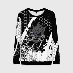 Мужской свитшот Samurai соты краски