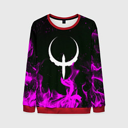 Свитшот мужской Quake fire neon, цвет: 3D-красный