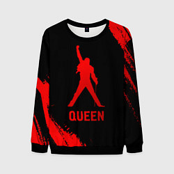 Мужской свитшот Queen - red gradient