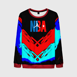 Мужской свитшот NBA краски геометрия