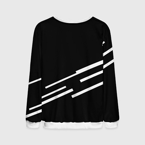 Мужской свитшот BMW geometry line / 3D-Белый – фото 2