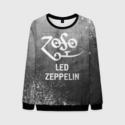 Мужской свитшот Led Zeppelin - grey gradient