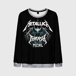 Мужской свитшот Metallica group - thrash metal style
