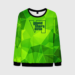 Мужской свитшот GTA6 green poly
