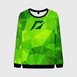 Мужской свитшот Need for Speed green poly