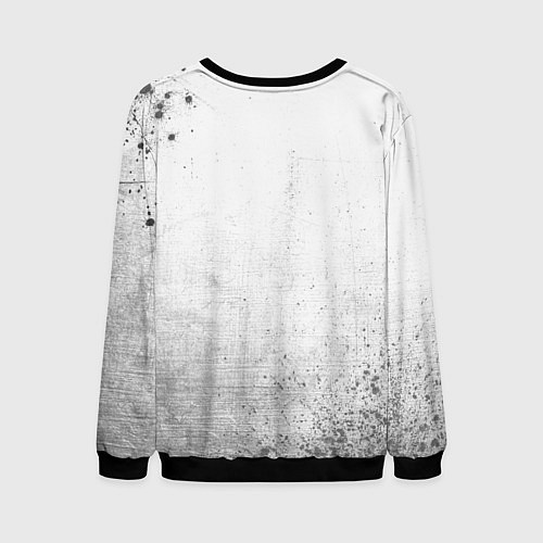 Мужской свитшот Inter - white gradient / 3D-Черный – фото 2