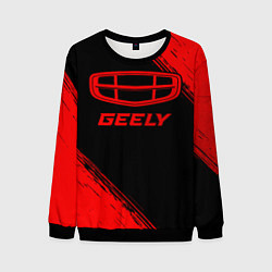 Мужской свитшот Geely - red gradient